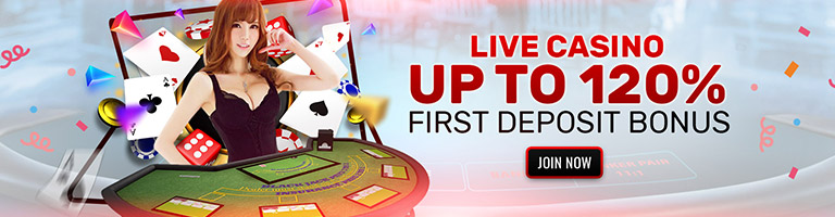 Get Live Casino First Deposit Bonus