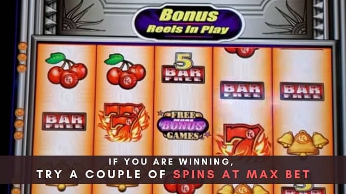 Have you ever been lucky to win in a slot machine with your last coin?