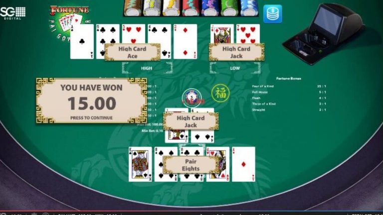 How to always win at Pai Gow Poker Singapore?