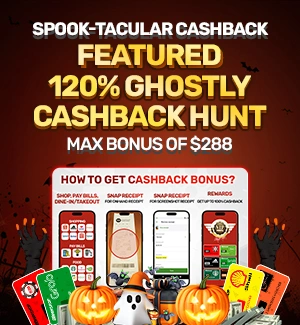 Spook-tacular Cashback Alert!