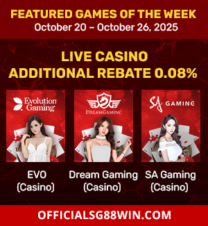 Live Casino Additional Rebates