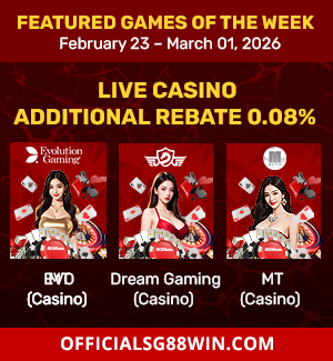 sg88win live casino additional rebates