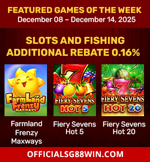 Slots and Fishing Rebate Bonus