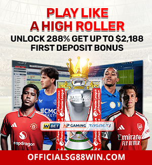 High Rollers, 288% First Deposit Bonus On SG88WIN!
