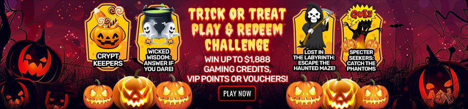 Trick or Treat Play & Redeem Challenge