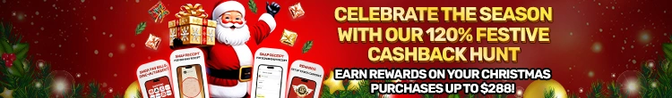 120% Festive Cashback Hunt – Celebrate the Season with Us!