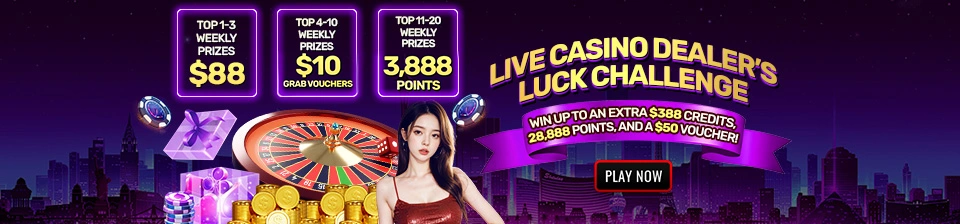 Live Casino Dealer’s Luck Challenge