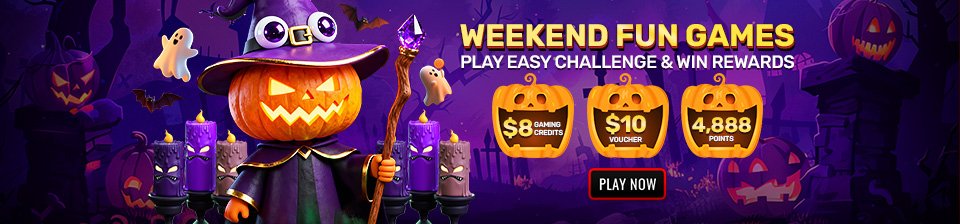 Enjoy Weekend Fun Games on SG88WIN