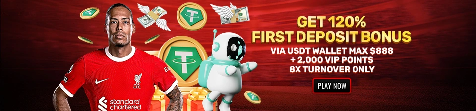 USDT First Deposit Bonus