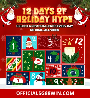 12 Days of Holiday Hype At SG88WIN!