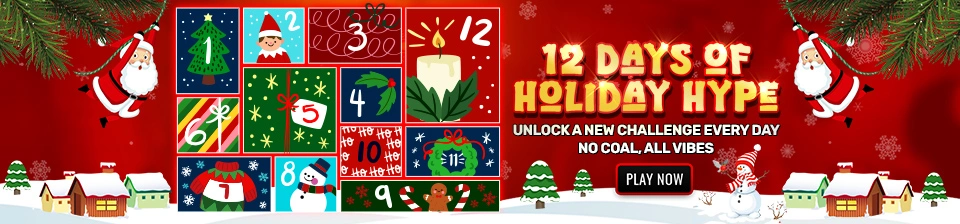 12 Days of Holiday Hype At SG88WIN!