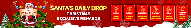 Santa’s Daily Drop at SG88WIN!