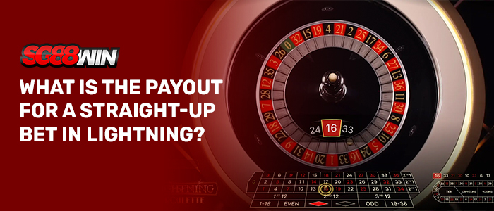 lightning roulette straight up bet payouts