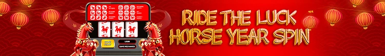 Ride the luck, Horse Year Spin At SG88WIN