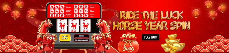 Ride the luck, Horse Year Spin At SG88WIN