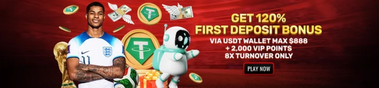USDT First Deposit Bonus at SG88WIN!