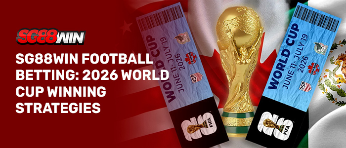 SG88WIN Fifa world cup betting strategies