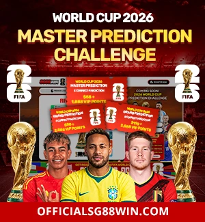 WORLD CUP 2026, MASTER PREDICTION CHALLENGE At SG88WIN!