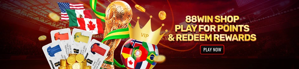 88WIN Shop Play For Points & Redeem Rewards at SG88WIN!