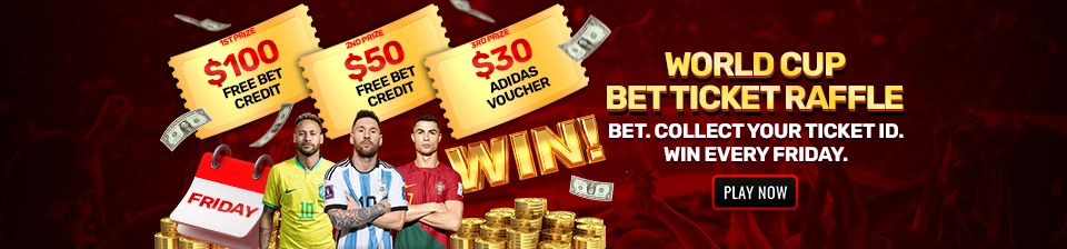 World Cup Bet Ticket Raffle Draw at SG88WIN!