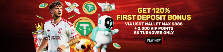 USDT First Deposit Bonus on SG88WIN!