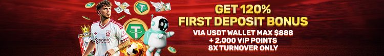 USDT First Deposit Bonus on SG88WIN!